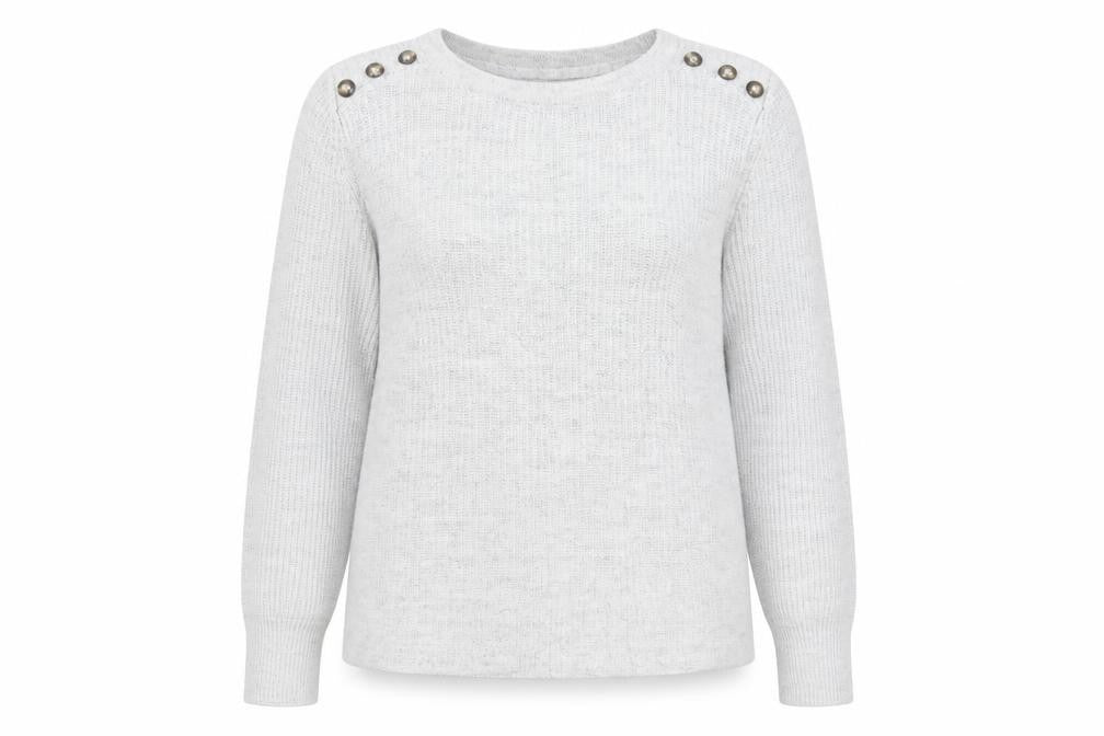 Womens UK Size 12 NEXT Grey Pullover Jumper