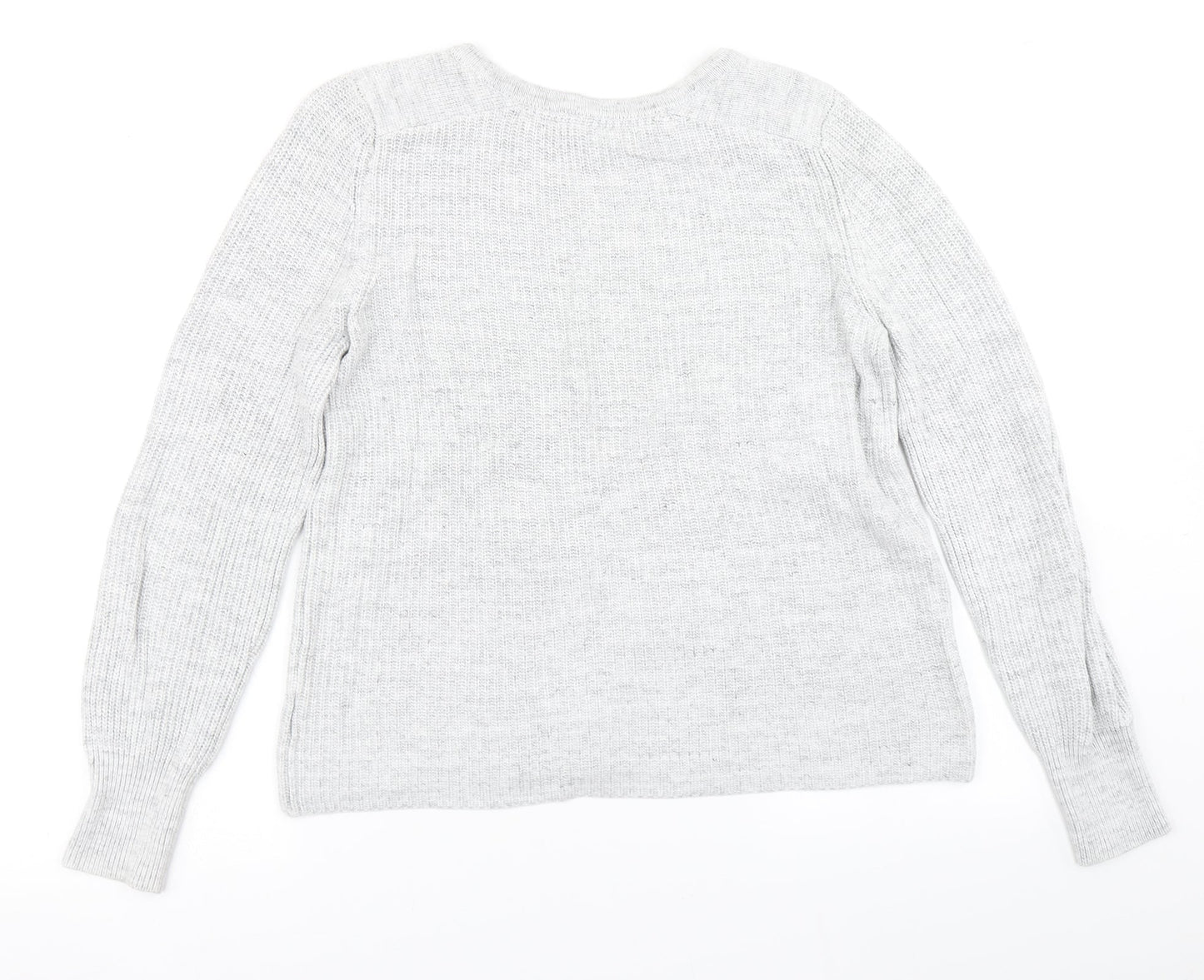Womens UK Size 12 NEXT Grey Pullover Jumper