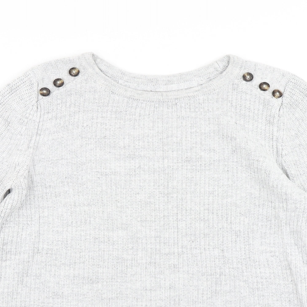 Womens UK Size 12 NEXT Grey Pullover Jumper