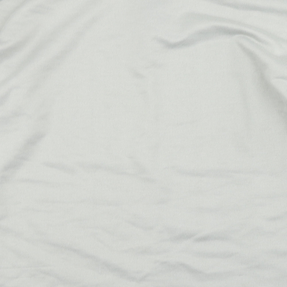 Boohoo Womens Green Colourblock  Pullover Sweatshirt Size 12