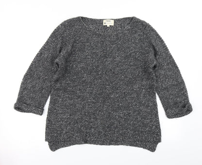 Womens UK Size 10 NEXT Grey Pullover Jumper
