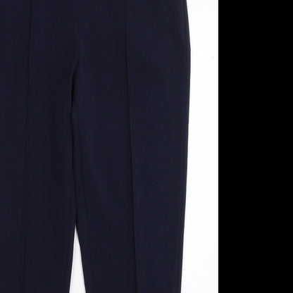 F&F Womens Blue   Trousers  Size 10 L28 in