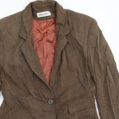 Principles Womens Grey   Jacket Suit Jacket Size 12