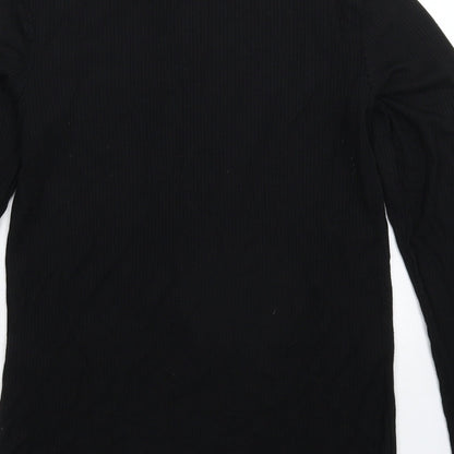 Womens UK Size XS H&M Black Pullover Jumper