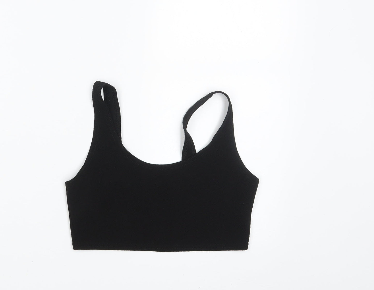 Boohoo Womens Black   Cropped Tank Size 10