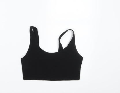 Boohoo Womens Black   Cropped Tank Size 10