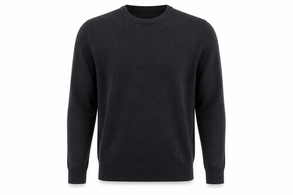 Mens UK Size M Hutson Harbour Black Pullover Jumper