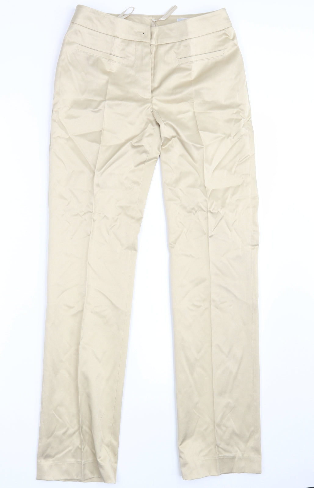 Hein Womens Gold   Dress Pants Trousers Size 28 in L30 in