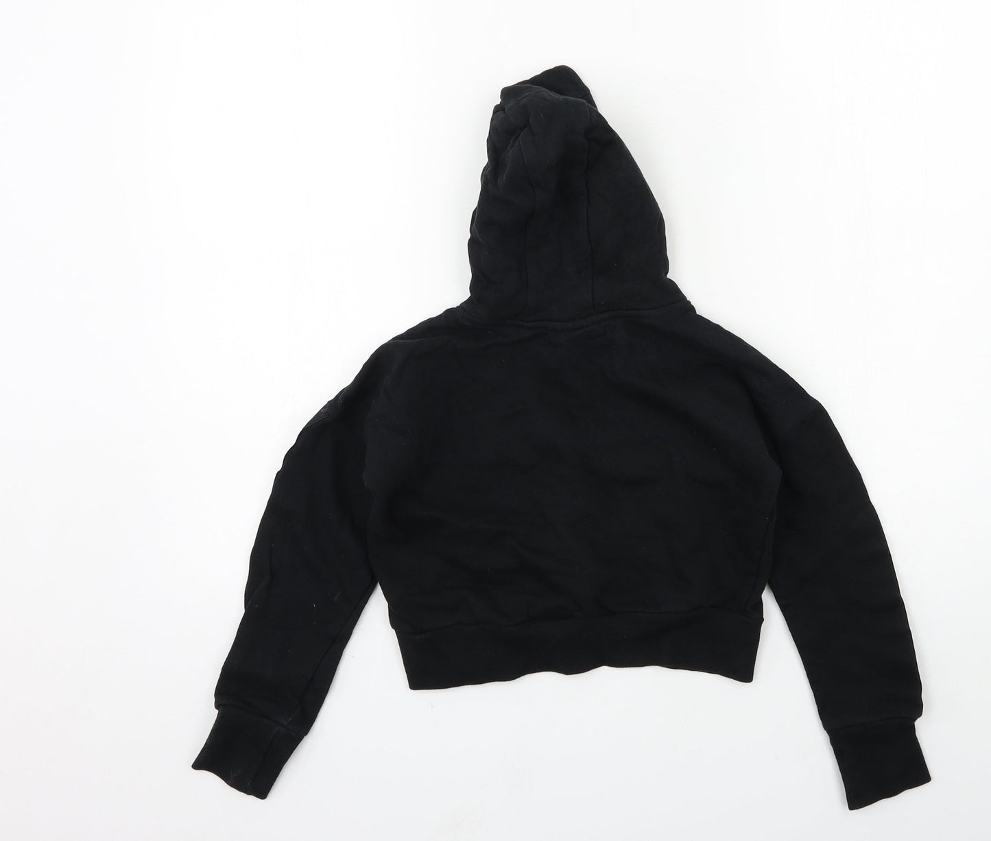 USA Pro Girls Black  Jersey Pullover Hoodie Size 9-10 Years