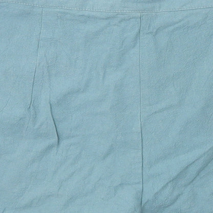 SheIn Womens Blue   Hot Pants Shorts Size S