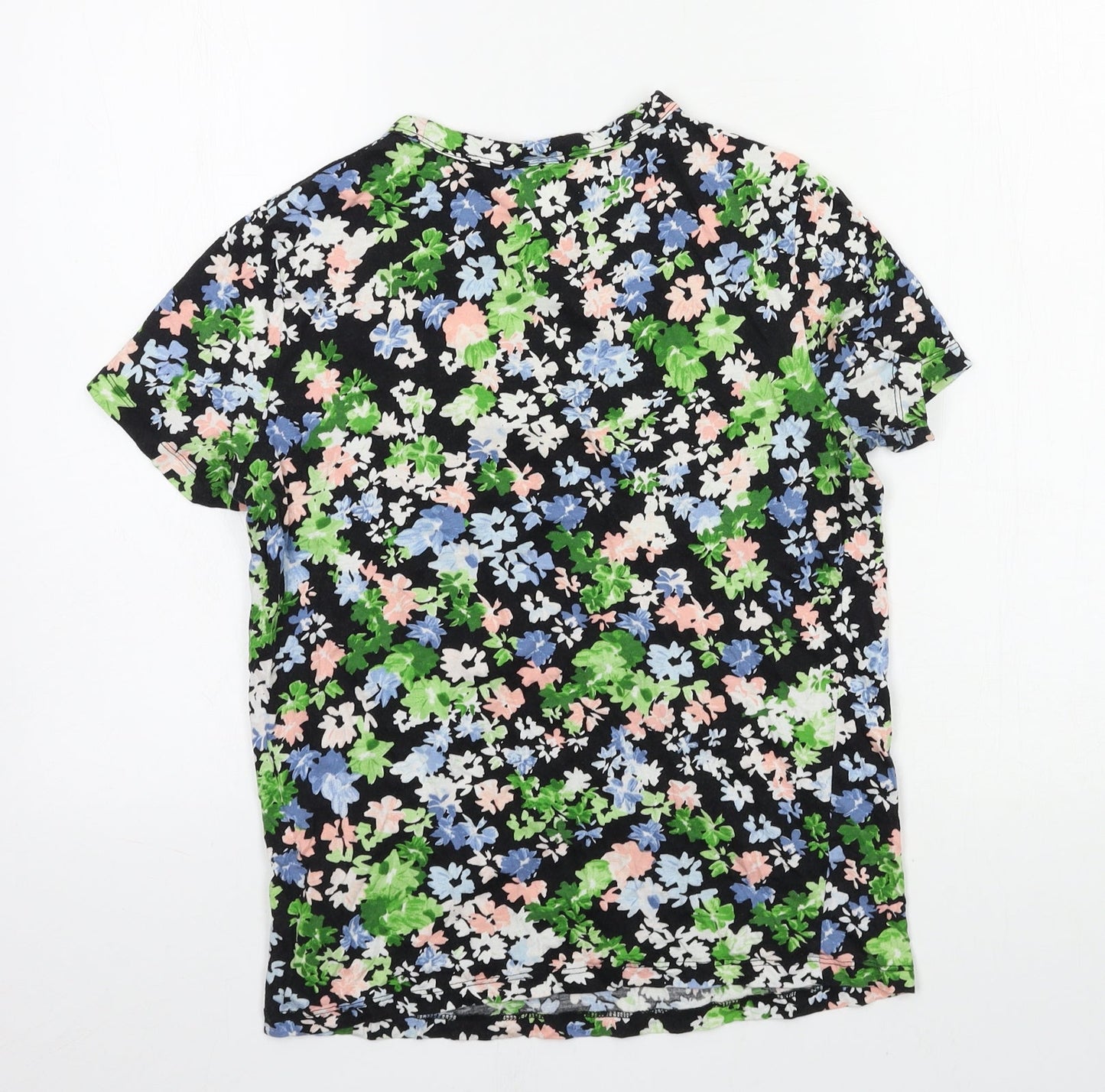 Womens UK Size S H&M Multicoloured Basic T-Shirt