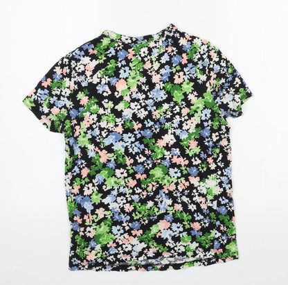 Womens UK Size S H&M Multicoloured Basic T-Shirt