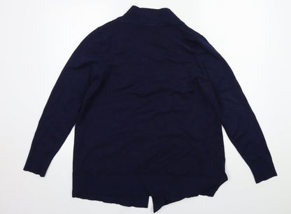 Womens UK Size 14 Bonmarché Blue Cardigan Jumper