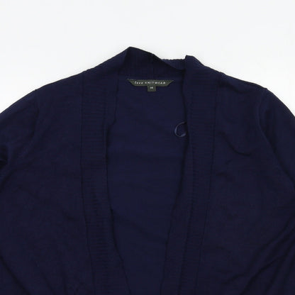 Womens UK Size 14 Bonmarché Blue Cardigan Jumper