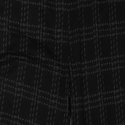 Bonmarché Womens Green Striped Jersey Trousers  Size 16 L25 in