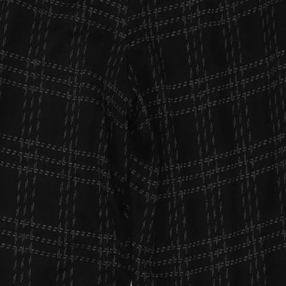 Bonmarché Womens Green Striped Jersey Trousers  Size 16 L25 in