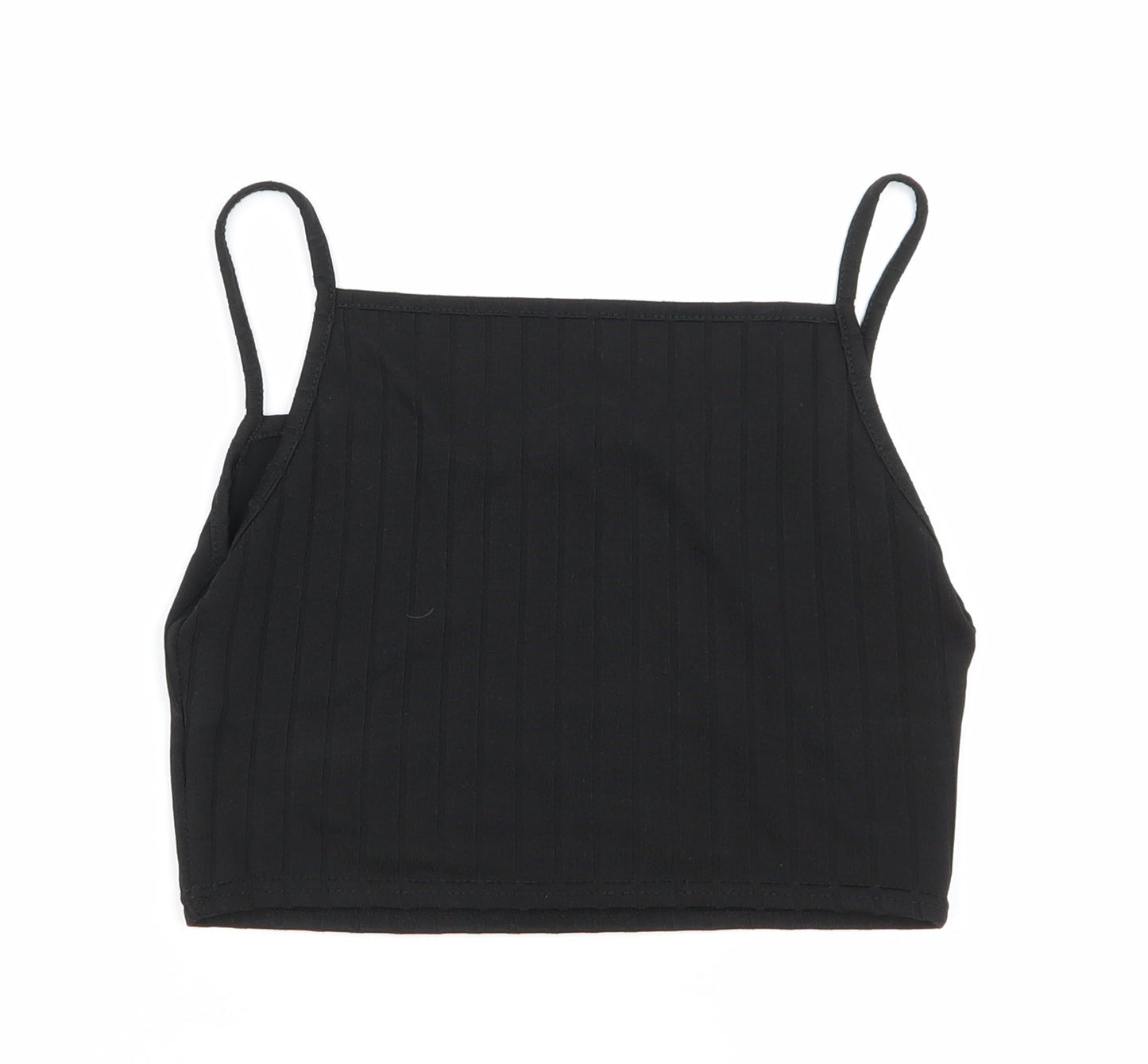 Boohoo Womens Black   Camisole Tank Size 10  - crop top