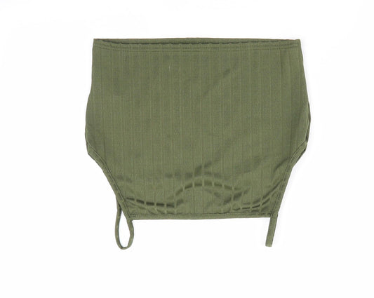Boohoo Womens Green   Camisole Tank Size 10  - crop top