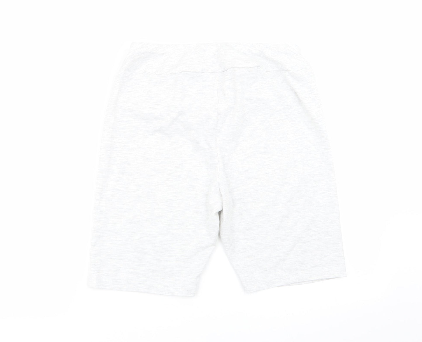 MICKEY AND FRIENDS Womens Grey   Cut-Off Shorts Size 12 - Stretch waistband
