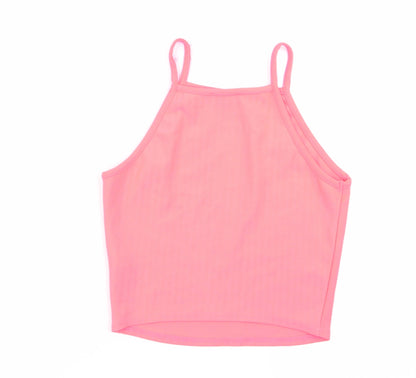 Womens UK Size 12 New Look Orange Camisole Tank
