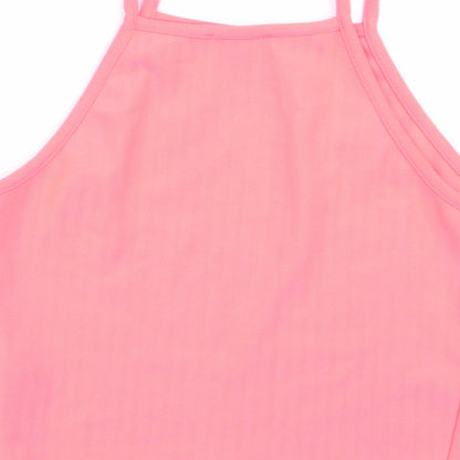 Womens UK Size 12 New Look Orange Camisole Tank