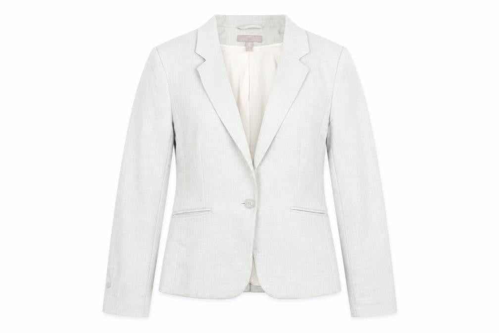 Womens UK Size 10 H&M Regular Grey Blazer