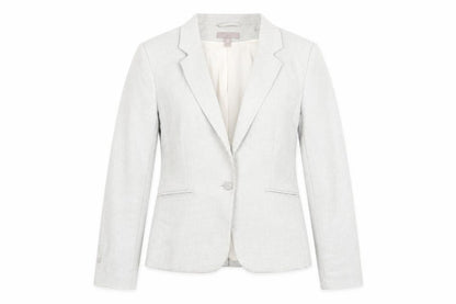Womens UK Size 10 H&M Regular Grey Blazer