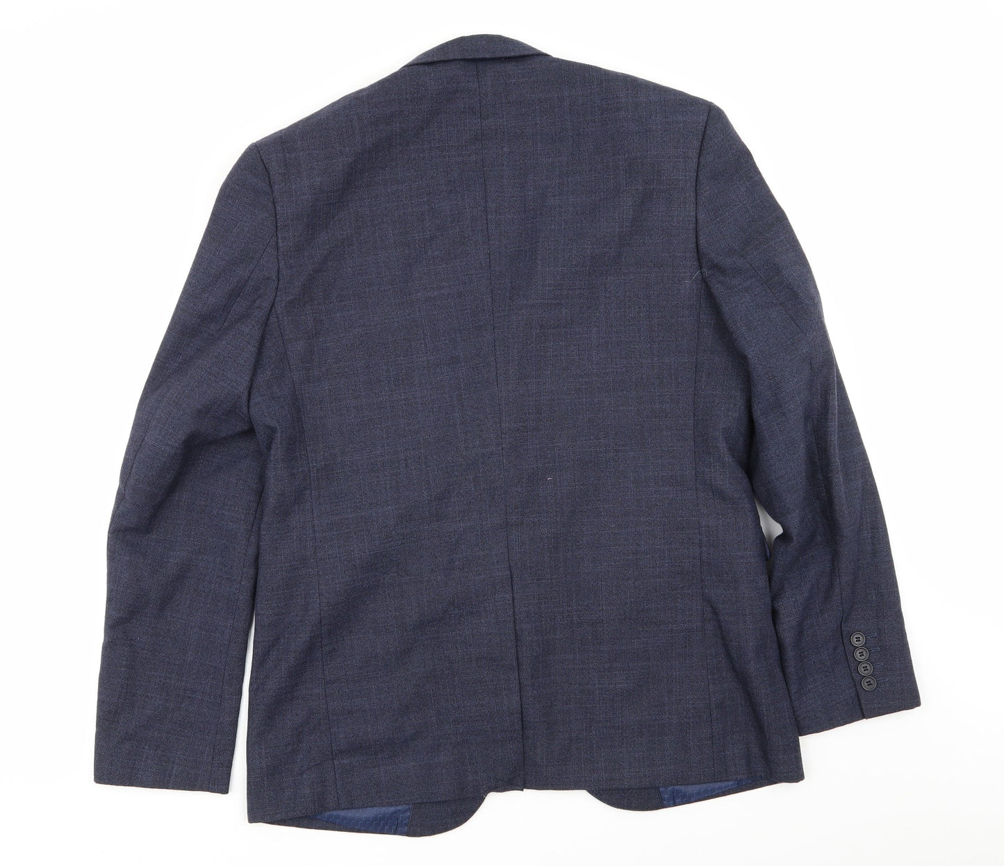 Mens UK Size 42 Cedar Wood State Regular Blue Suit Jacket