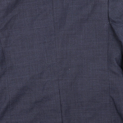 Mens UK Size 42 Cedar Wood State Regular Blue Suit Jacket