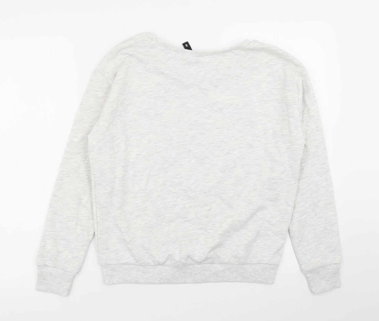 Womens UK Size S Divided by H&M Grey Pullover Jumper