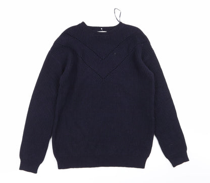 Papaya Womens Blue   Pullover Jumper Size S
