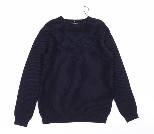 Papaya Womens Blue   Pullover Jumper Size S