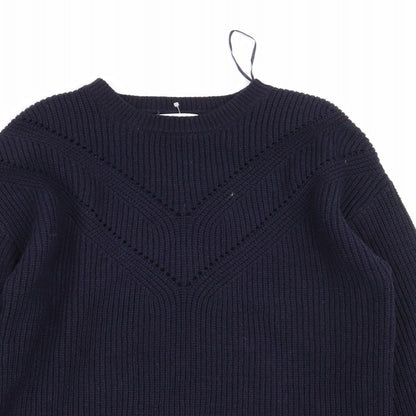 Papaya Womens Blue   Pullover Jumper Size S