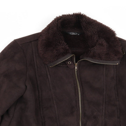 Womens UK Size 16 BM Brown Jacket