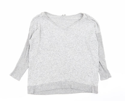 Womens UK Size S River Island Grey Pullover Jumper