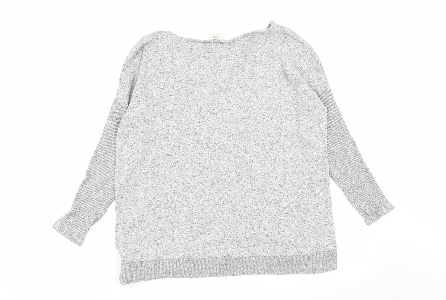 Womens UK Size S River Island Grey Pullover Jumper