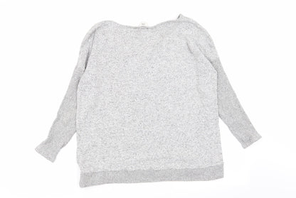 Womens UK Size S River Island Grey Pullover Jumper