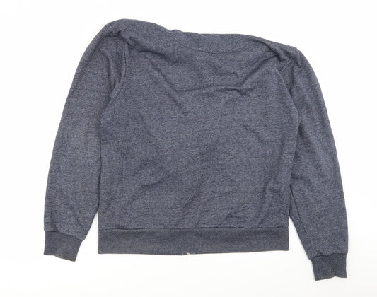 Asda George Mens Blue   Full Zip Jumper Size M