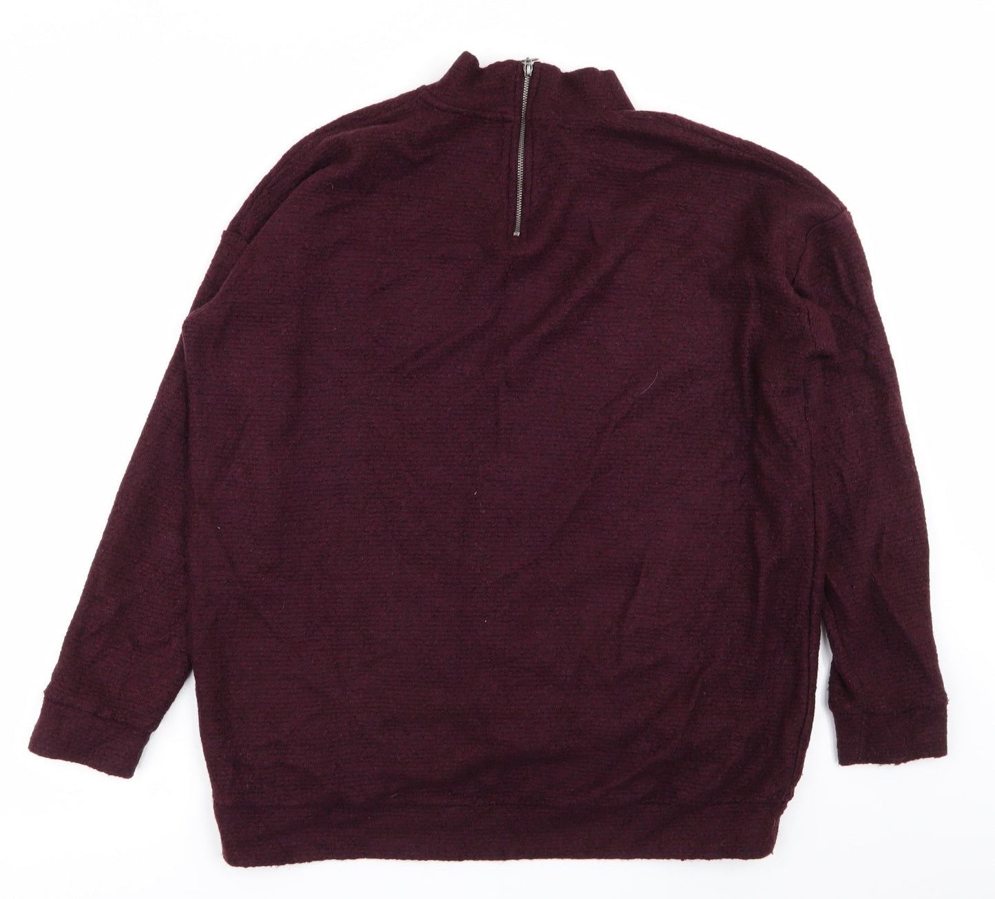 Womens UK Size 14 NEXT Purple Pullover Jumper