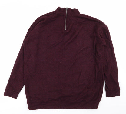 Womens UK Size 14 NEXT Purple Pullover Jumper