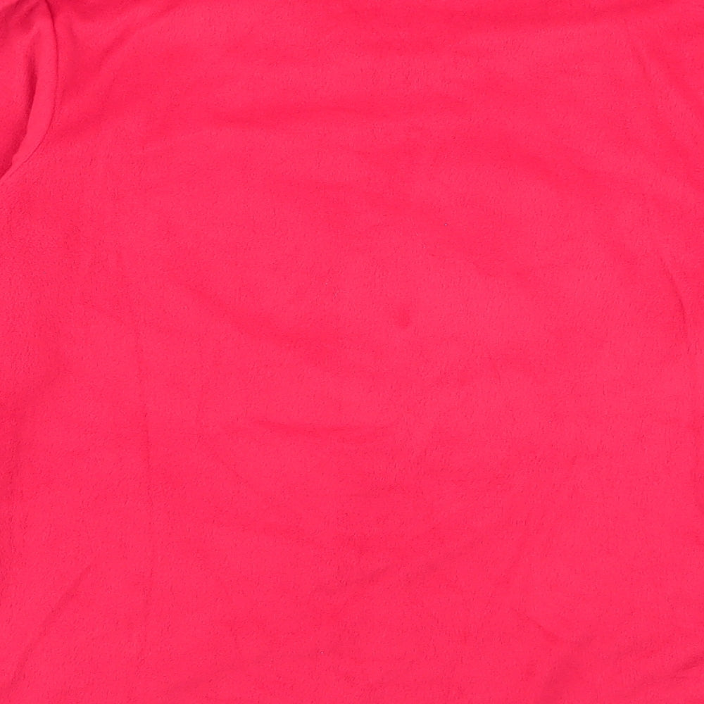 Disney Womens Red Solid  Top Pyjama Top Size L