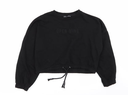 Primark Womens Black   Pullover Jumper Size 10