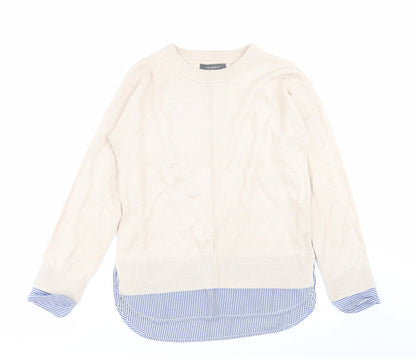 Primark Womens Beige   Pullover Jumper Size 6