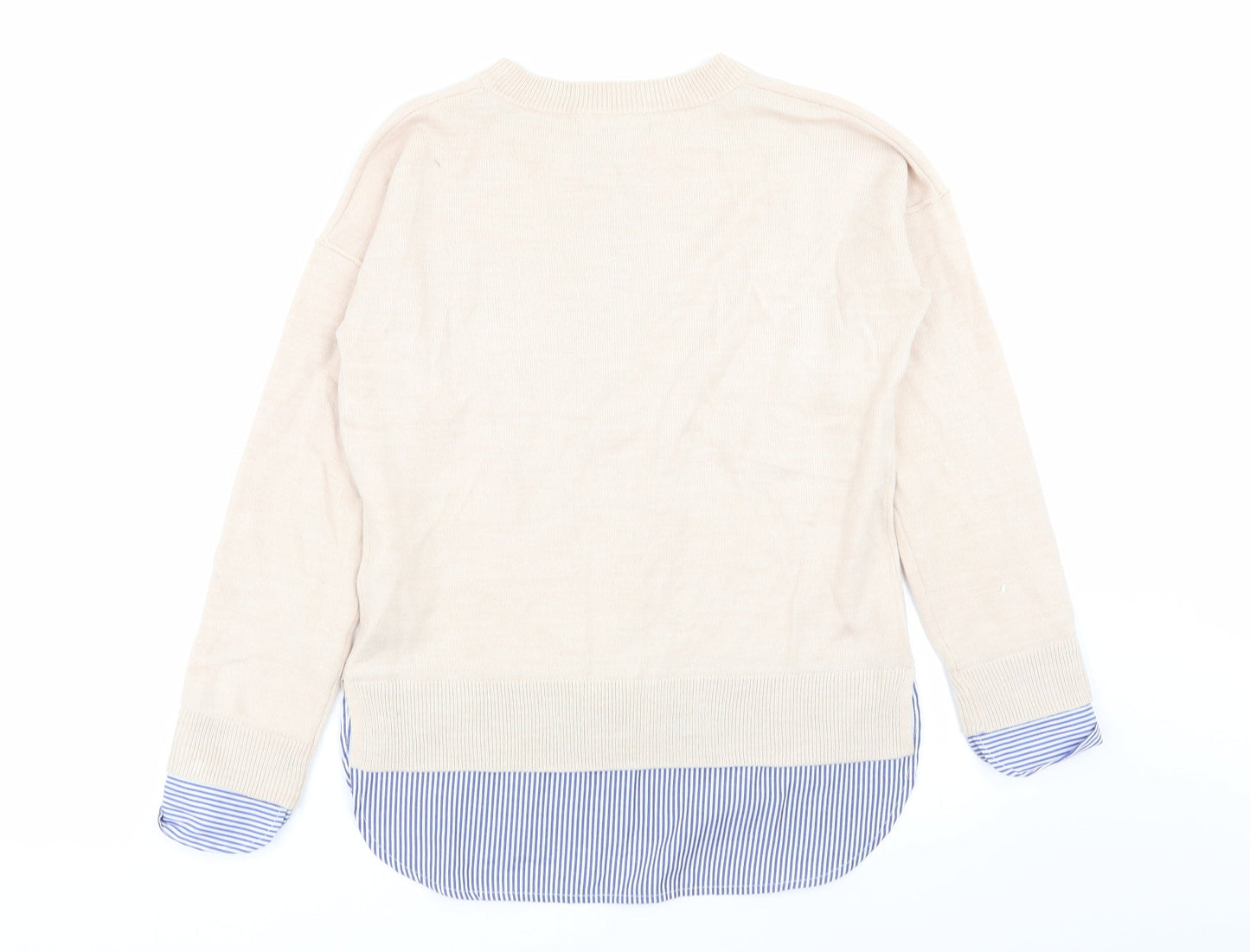 Primark Womens Beige   Pullover Jumper Size 6