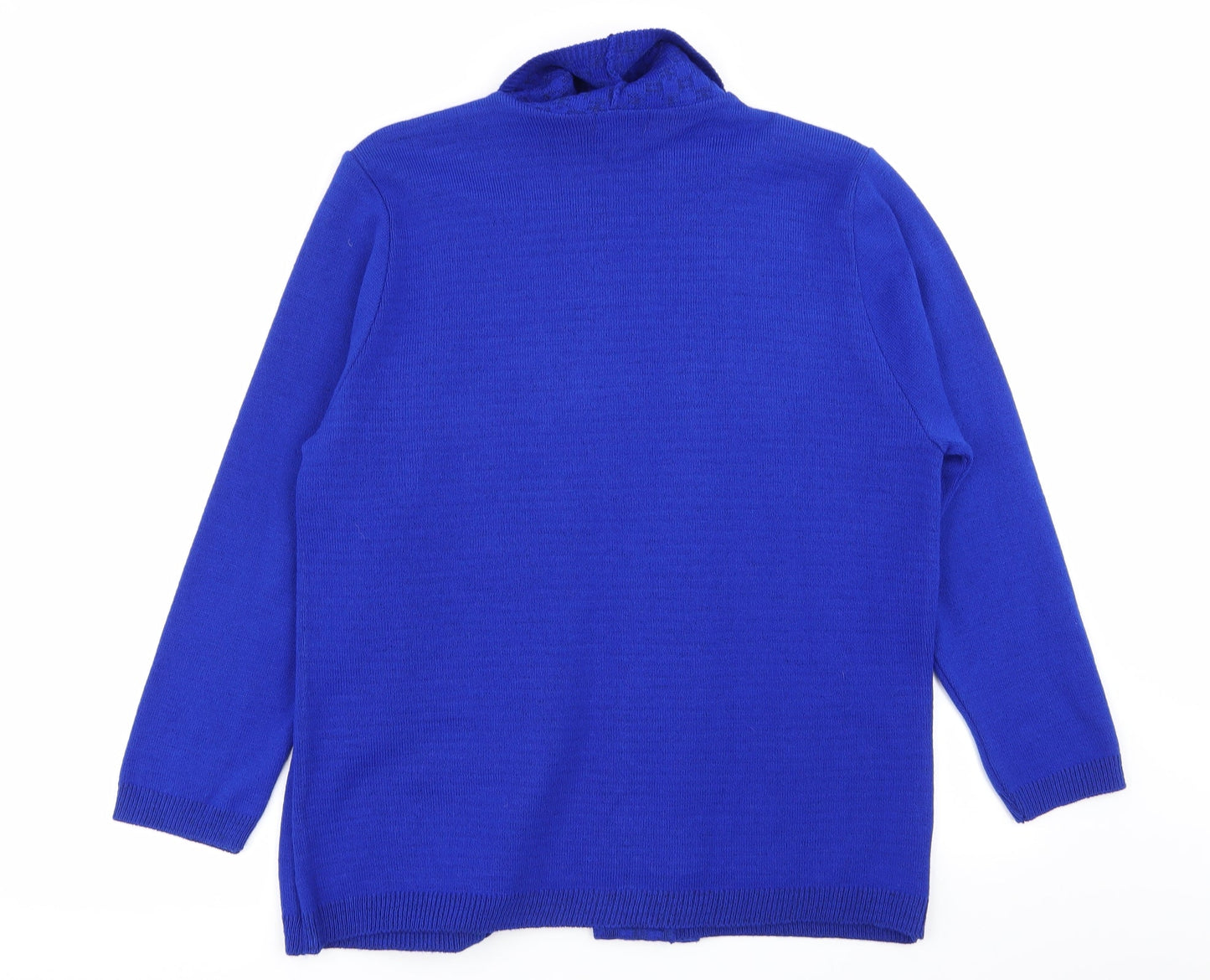 Envy Womens Blue   Cardigan Jumper Size L