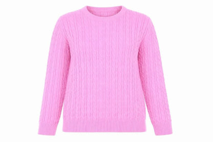 Front view of Insight women’s pink jumper, size S, -, size S/m