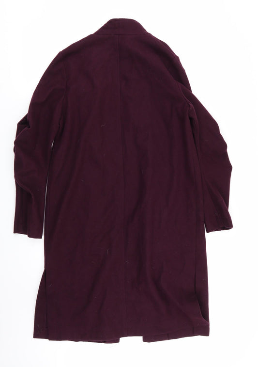 Primark Womens Purple   Overcoat Coat Size 10