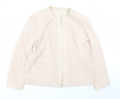Womens UK Size 20 bonmarche Beige Jacket