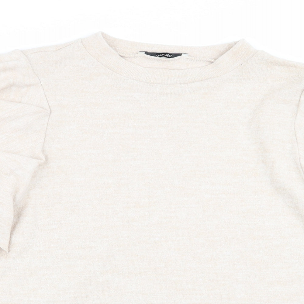 Asda George Womens Beige   Pullover Jumper Size 12