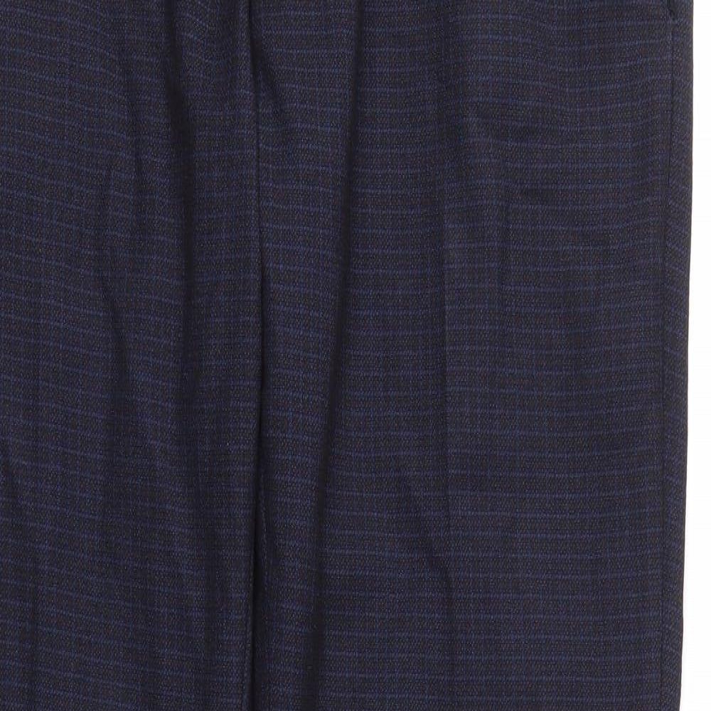 PREWORN  Mens Blue Check  Trousers  Size 34 in L30 in